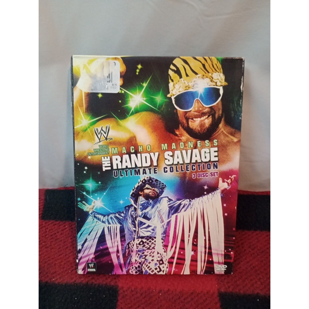 New Macho Madness The Randy Savage Ultimate Collection DVD 3 Disc Set WWE